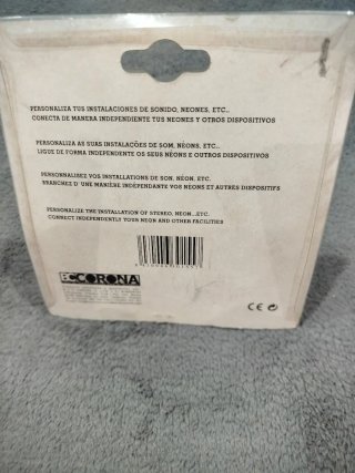 Interruptor Triple LED BC Corona