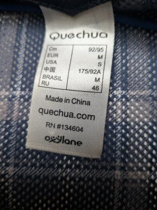 Chaqueta Quechua Novadry Talla M azul marino