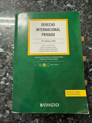 Derecho Internacional Privado (Papel + e-book)