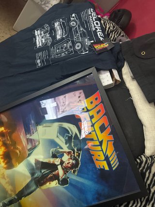 Cuadro y Camiseta Regreso al Futuro XXL