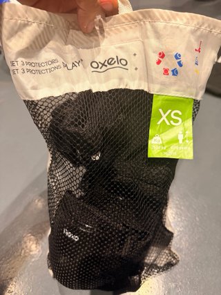 Set de Protecciones Patinaje Oxelo Talla XS