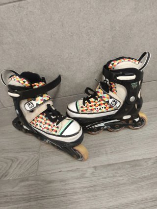 Patines en línea ajustables (talla 33-36)