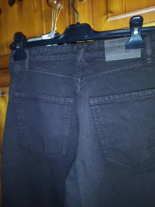 Pantalón Zara balloon bajo asimétrico