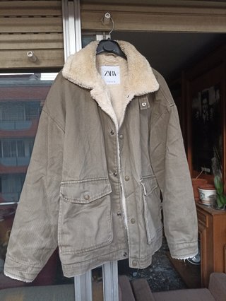 Chaqueta borrego Zara
