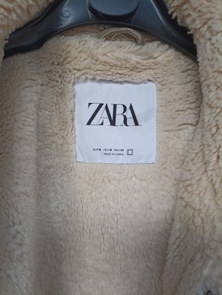 Chaqueta borrego Zara