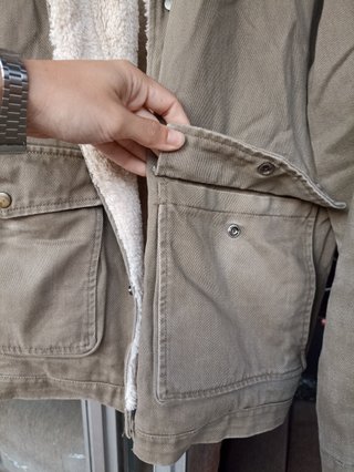 Chaqueta borrego Zara