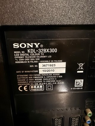 TV Sony Bravia 32”