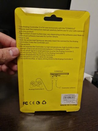 Mando Analógico Trust PS2 Nuevo