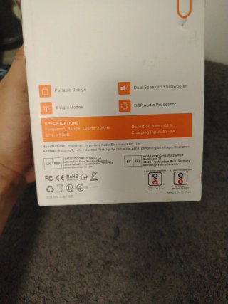 Altavoz Karaoke Portátil D17-T