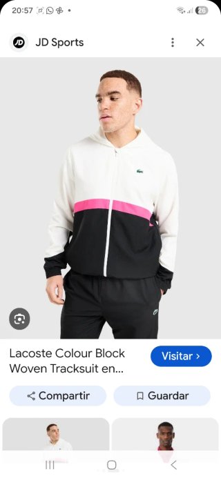 Chándal Lacoste Colour Block
