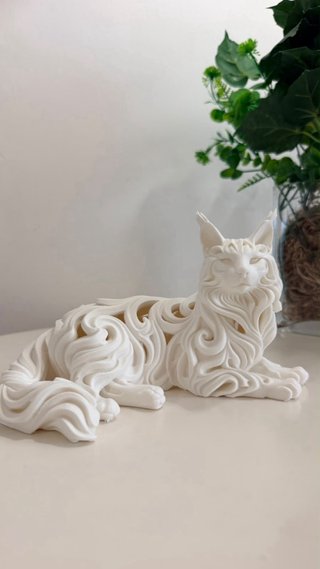 Luminária Gato Maine Coon