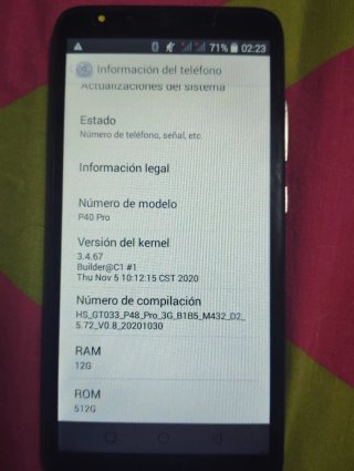 Teléfono móvil nuevo a estrenar