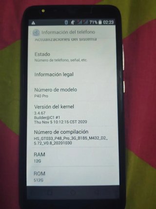Teléfono móvil nuevo a estrenar