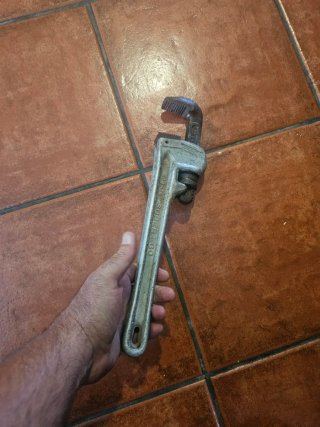Llave Stillson Super Ego 14 Hierro