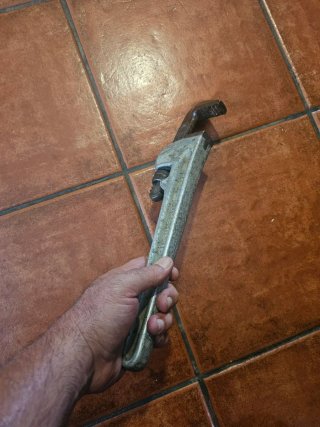 Llave Stillson Super Ego 14 Hierro