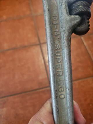 Llave Stillson Super Ego 14 Hierro