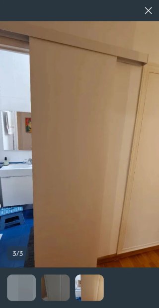 Puerta Corredera Blanca (negociable)