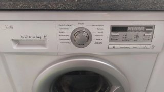 Lavadora LG Direct Drive 8kg