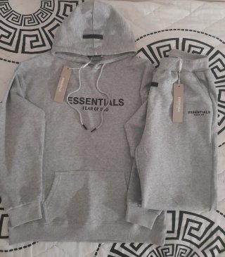 Chándal Essentials Gris Oscuro