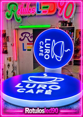 Rótulos luminosos, neón led y carteles letreros