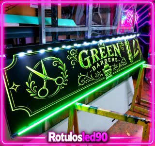 Rótulos luminosos, neón led y carteles letreros