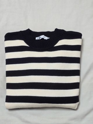Jersey de punto a rayas Zara Talla S