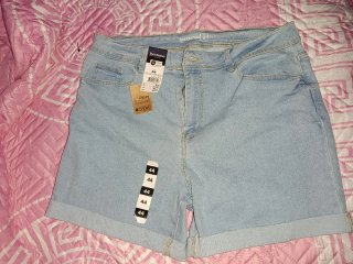 Pantalones Vaqueros Cortos Inextenso Talla 44