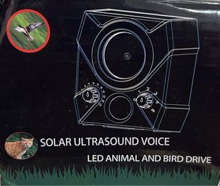 Repelente Solar de Pragas com Luzes LED