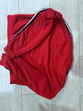 Sudadera Kaotiko corta roja talla S