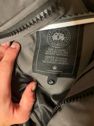 Abrigo Canada Goose Gris
