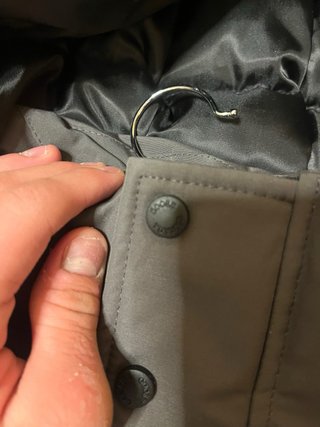Abrigo Canada Goose Gris