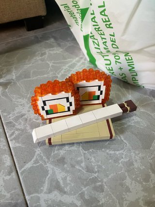 Set de construcción tipo bloques - Sushi