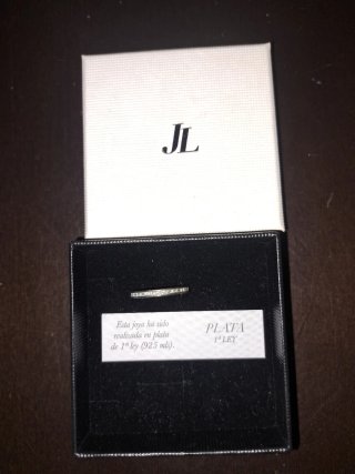 Anillo JL Plata 925