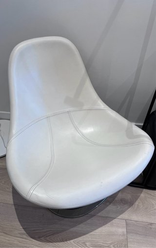 Butaca Giratoria Blanca