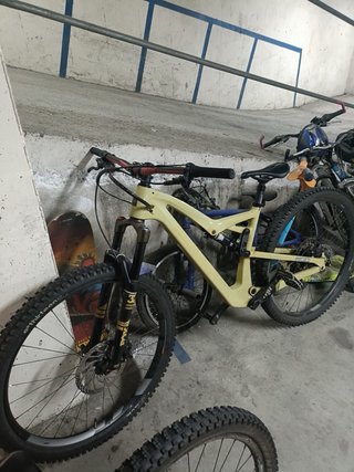 bicicleta doble carbono
