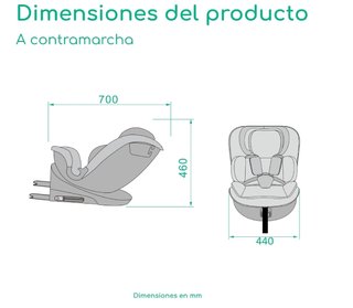 Bebeconfort RevolveFix 360 i-Size, Silla Coche 360