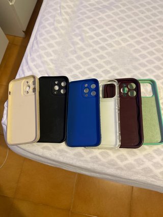 Lote de 6 fundas para iPhone 14 Pro Max