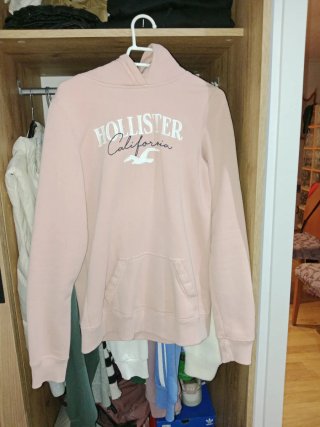 Sudadera Hollister Rosa