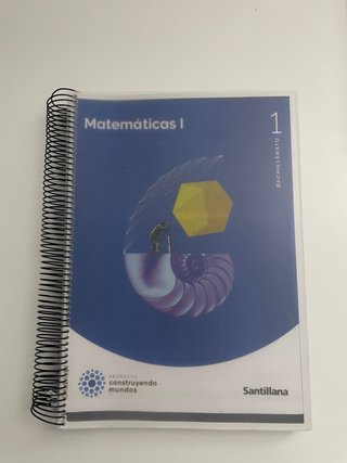 Libro Matemáticas 1°BACH