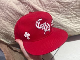 Cappello Chrome Hearts Rosso