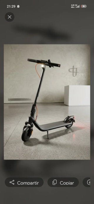 Patinete eléctrico casi nuevo