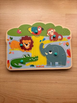Puzzle Djeco Sonoro Animales Baobab