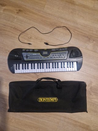 Teclado Bontempi 154909 con funda