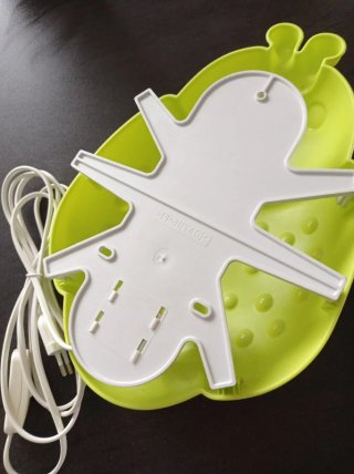 Lámpara Mariquita Ikea con interruptor