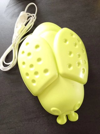 Lámpara Mariquita Ikea con interruptor