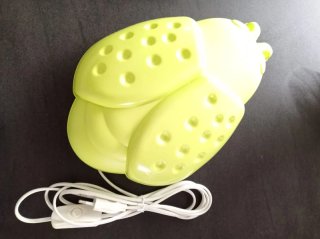 Lámpara Mariquita Ikea con interruptor