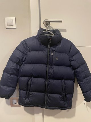Abrigo plumífero Ralph Lauren azul