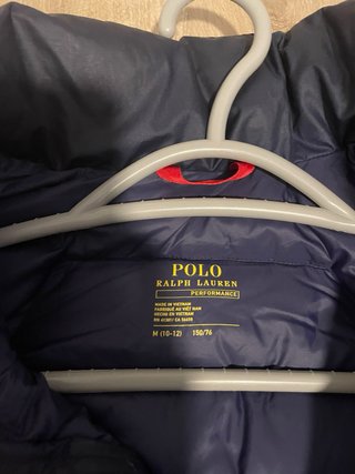 Abrigo plumífero Ralph Lauren azul