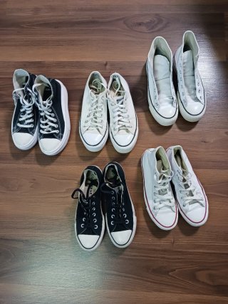 Zapatillas Converse tallas medianas