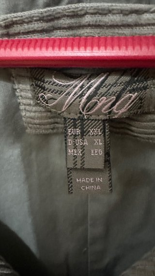 Abrigo pana gris Talla XL